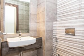 Apartment, Balcony, City View | Bathroom - Bloomfields 1Br Azure Stay Ajwan (Abu Dhabi)