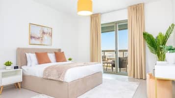 Apartment, Balcony, City View