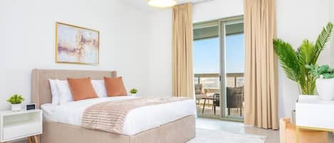 Apartment, Balcony, City View