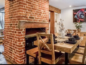 Dining - very quirky old forge house. (Canterbury)