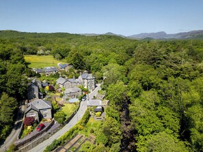 Aerial view - 5 bedroom accommodation in Llanbedr, near Harlech (Llanbedr, near Harlech)