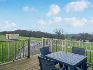 Outdoor dining - Oak Tree Lodge - UK51429 (Brocklebank, near Caldbeck and Uldale)