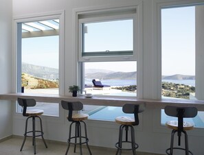 Interior - Villa Calitha, Divine Sea Views, Private Infinity Pool, Furnished Terrace,. (Crete)