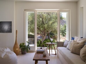 TV, table football, ping pong - Villa Olivene, Divine Sea Views, Private Infinity Pool, Furnished Terrace,. (Crete)