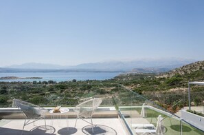 Terrace/patio - Villa Philaea, Divine Sea Views, Private Infinity Pool, Furnished Terrace,. (Crete)