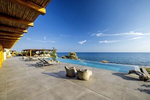 Pool - Villa Caelora, Divine Sea Views, Private Infinity Pool, Furnished Terrace, Arvi (Crete)