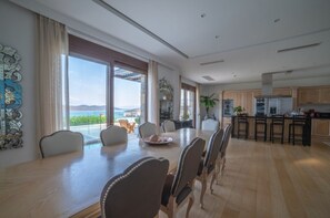 Dining - Villa Elysera, Divine Sea Views, Private Infinity Pool, Furnished Terrace,. (Crete)