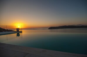 Pool - Villa Elysera, Divine Sea Views, Private Infinity Pool, Furnished Terrace,. (Crete)