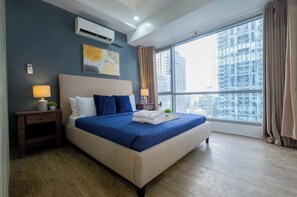 2 bedrooms, iron/ironing board, free WiFi, bed sheets - New! Comfortable 2BR in Central BGC w/ Fast WiFi (G3W2+RG Taguig, Metro Manila, Philippines)