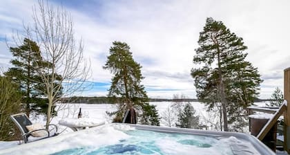 Waterfront Spa Retreat with Hot Tub