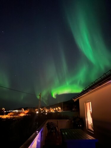 Family home with sea views in the heart of Vesterålen.
