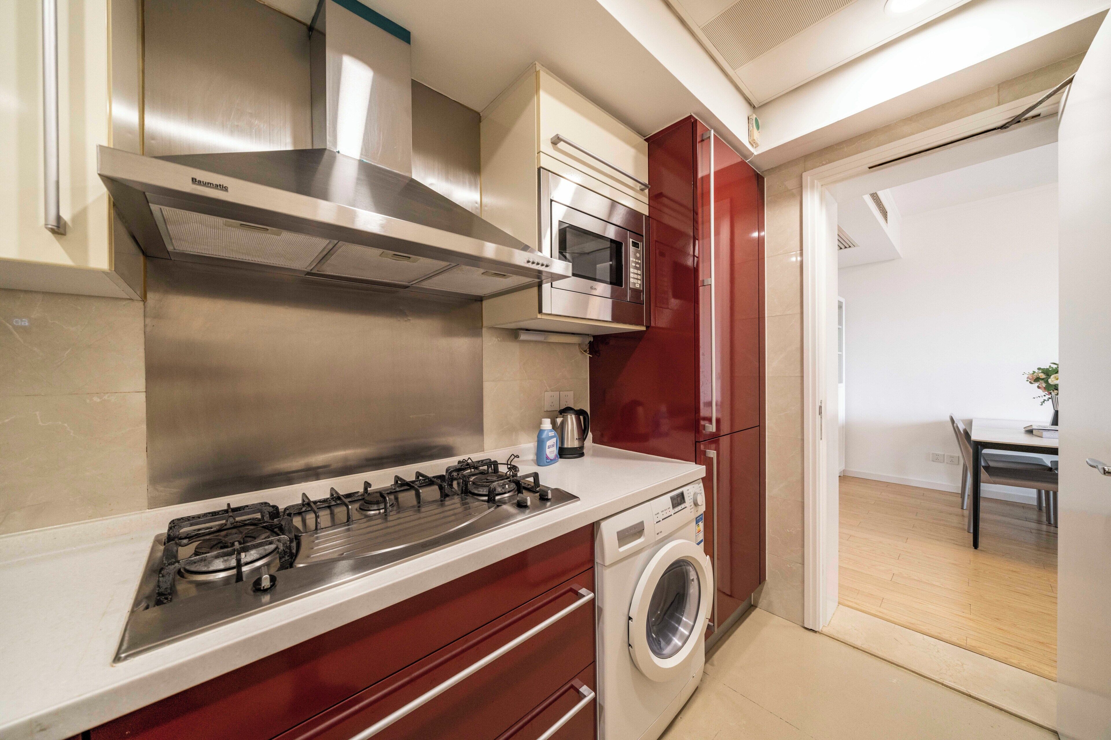 Phòng Suite Superior, 2 phòng ngủ, không hút thuốc, quang cảnh thành phố | Bếp riêng