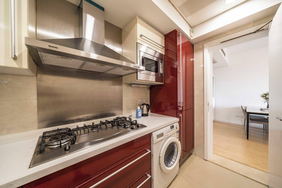 Phòng Suite Superior, 2 phòng ngủ, không hút thuốc, quang cảnh thành phố | Bếp riêng