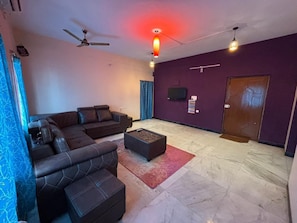 Living area - Stay Together,  10 Spacious Fully Furnished 2BHK Service Apartments Puducherry (Puducherry)
