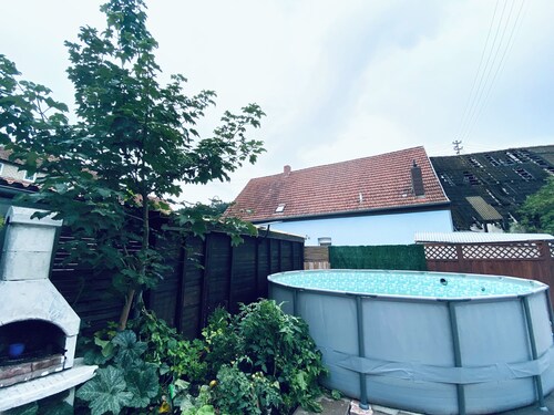 Dorfhaus in ruhiger Lage, Grüne Oasen Ferienhaus