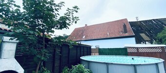 Village house in a quiet location, green oasis vacation home