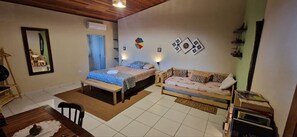 1 chambre, bureau, Wi-Fi gratuit, draps fournis