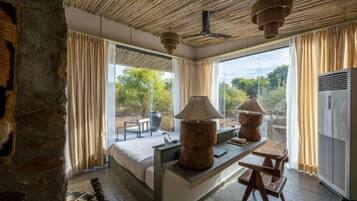 Bungalow Exclusive, 1 camera da letto, patio, vista giardino