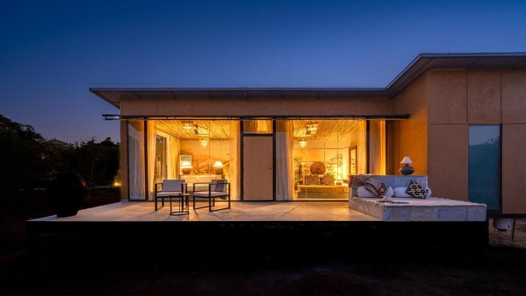 Bungalow Exclusive, 1 camera da letto, patio, vista giardino | Terrazza/patio