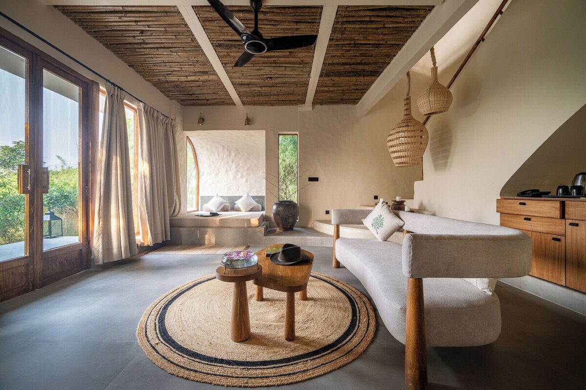 Sábanas de algodón egipcio, ropa de cama de alta calidad y minibar 