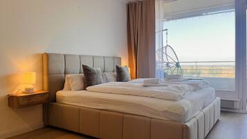 1 Schlafzimmer, Schreibtisch, Bügeleisen/Bügelbrett, WLAN