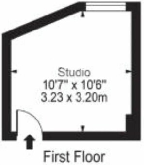 Floor plan - Charming London Pied-à-Terre – Cozy, Central & Perfectly Located (London)
