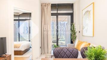 Apartment, Balcony, City View