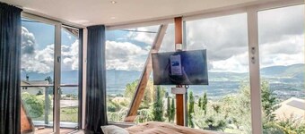 Villa vue Lac Léman et montagne Proche Genève