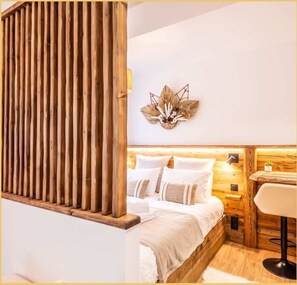 1 chambre, fer et planche à repasser, Wi-Fi, draps fournis