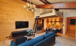 TV - The Nest - Votre cocon alpin à Megève (Megève)