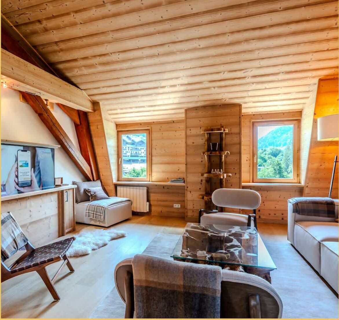 Área de sala de estar