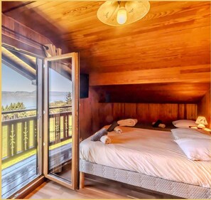 2 bedrooms, iron/ironing board, WiFi, bed sheets - Le Chalet Brenor I Vue Lac I Lugrin (Lugrin)