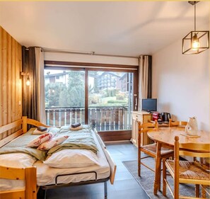 Iron/ironing board, WiFi, bed sheets - Le Paradisio I Studio I Morzine (Morzine)