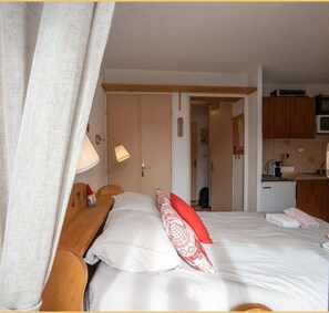 1 chambre, draps fournis