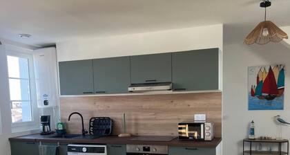 Atlantic getaway, sea, beach and relaxation apt type 3 furnished and equipped