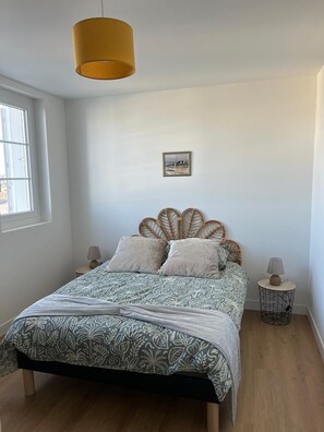 3 bedrooms, desk, free WiFi, bed sheets - Atlantic getaway, sea, beach and relaxation apt type 3 furnished and equipped (Saint-Nazaire)