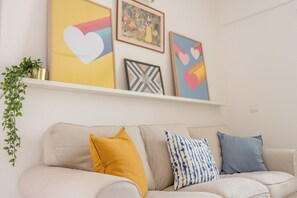 舒适公寓, 山景 | 起居区