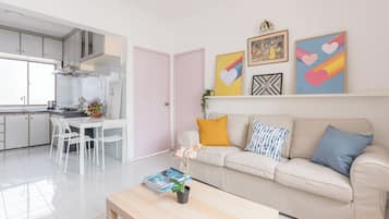 Comfort-huoneisto, vuoristonäköala | Oleskelualue