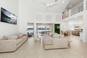 TV, offices - Still Water Serenity; Marco Island Waterfront Home (Marco Island)
