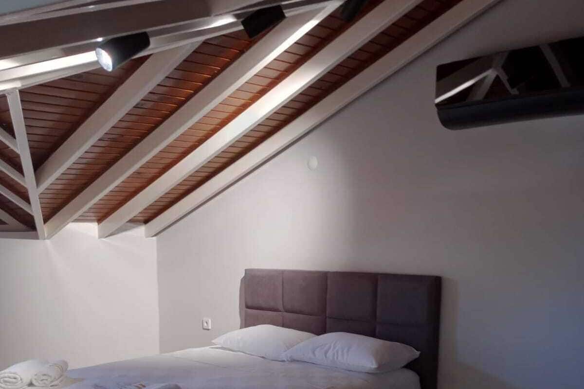 Standaard penthouse, uitzicht op stad