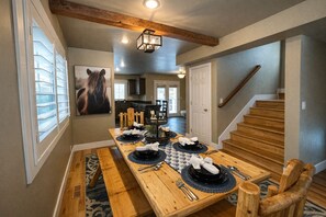 House, 3 Bedrooms | Dining - Charming Family Retreat With New Hot Tub, Walk To Main Street & Transit Center 470 3 Bedroom Home (Park City)