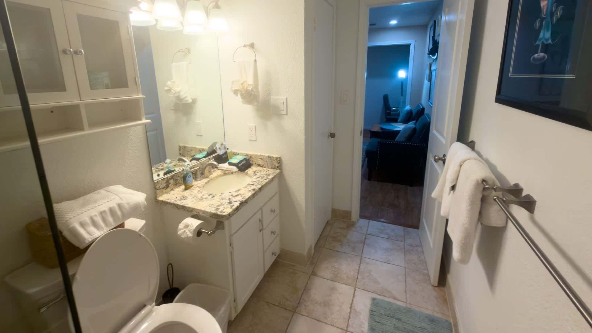 Ferienhaus, 2 Schlafzimmer | Badezimmer