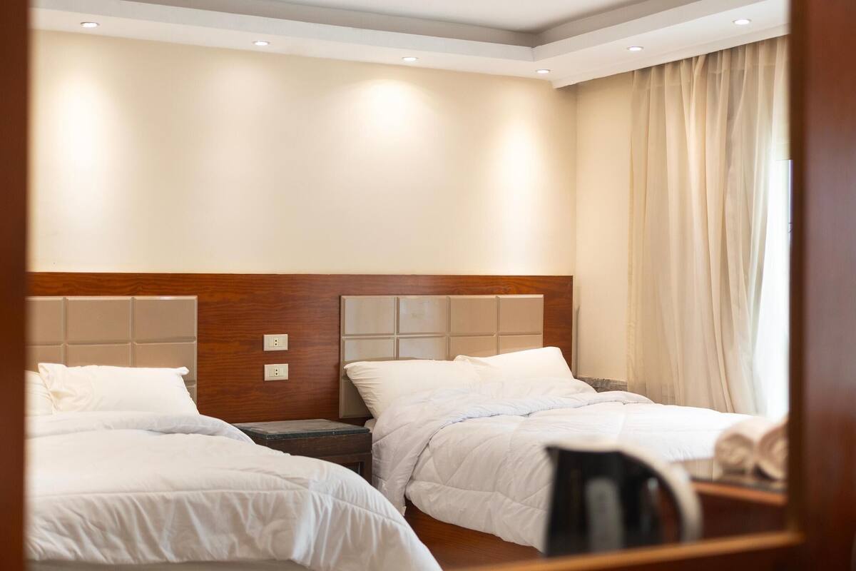 Twin Room, Balcony, River View