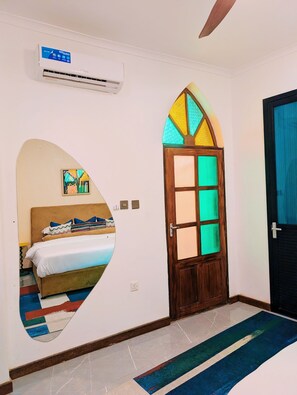 Apartamento, sacada, vista para o oceano