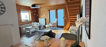 Charming wooden house in an idyllic location - perfect for switching off