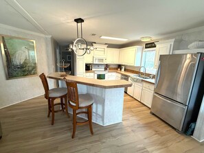 Private kitchen - Beachside Gem Steps from Intracoastal (St. Augustine)