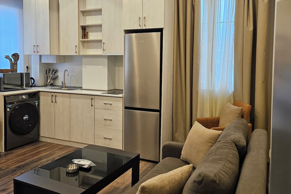 Deluxe-lejlighed | Opholdsområde