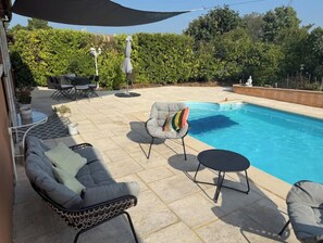 Pool - Single-storey villa. Private pool. 6 people max. (Montauroux)