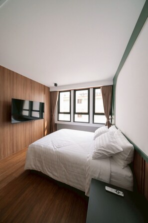 Down duvets, Select Comfort beds, in-room safe, blackout curtains - Krungthai Hostel Station (Bangkok)