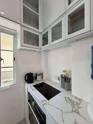 Casa, 3 quartos, acessível | Cozinha privada